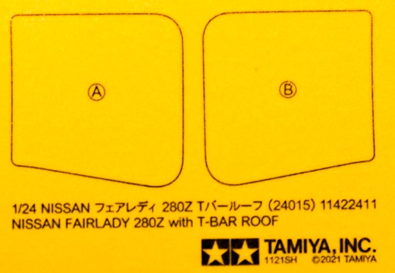 Tamiya - Nissan Fairlady 280Z T-Bar Dach