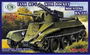 Tank BT-5 with Rocket Mounting RS-132