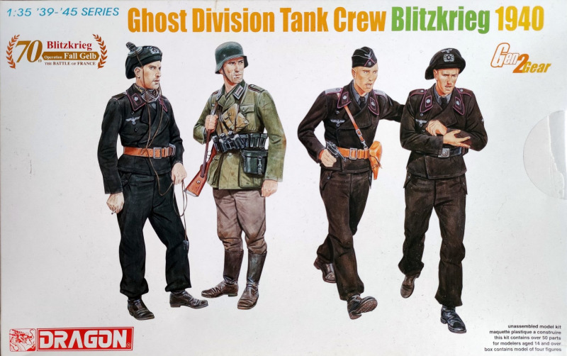 Dragon - Ghost Division Tank Crew – Blitzkrieg 1940