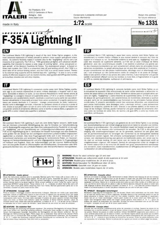 F-35A Lighting II  