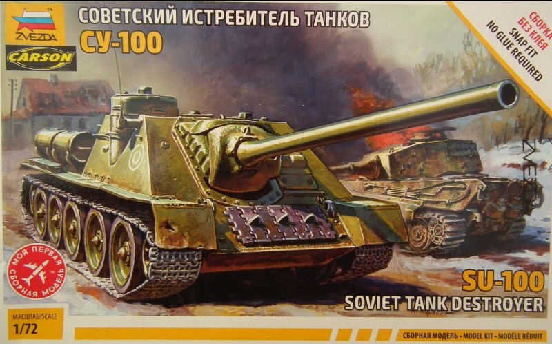 Zvezda - sowjetischer Jagdpanzer SU-100