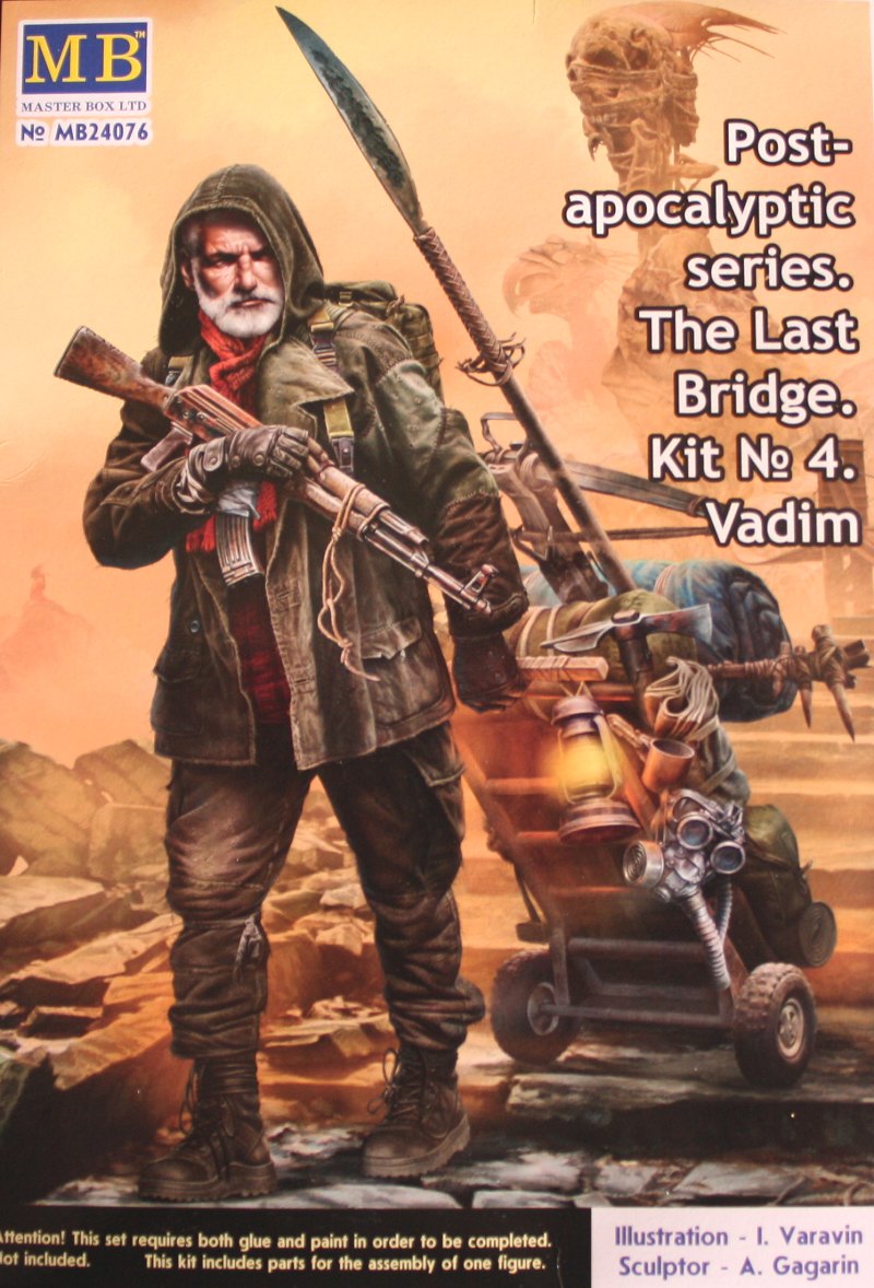Master Box LTD - Post-apocalyptic series. The Last Bridge. Kit No. 4 Vadim