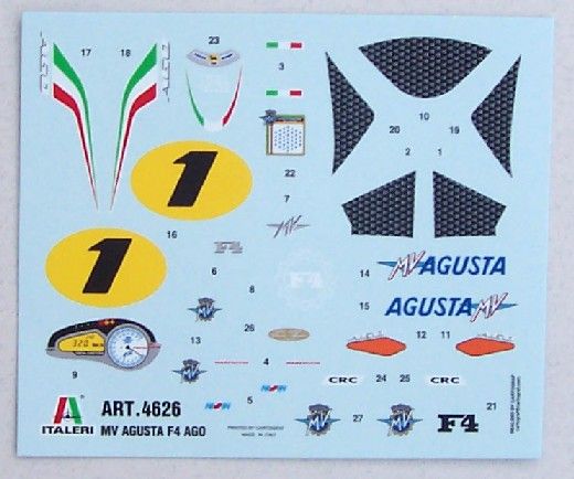 Italeri - MV Agusta F4 1000cc Ago