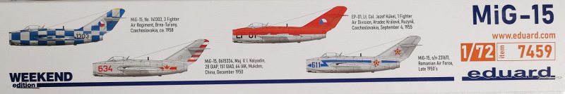 Eduard Bausätze - MiG-15
