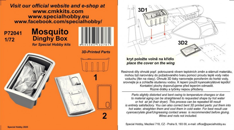 Special Hobby - Mosquito Dinghy Box