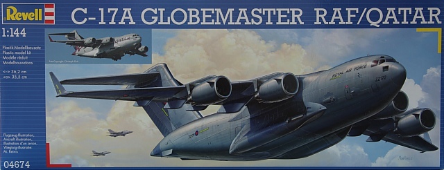 Revell - C-17A Globemaster RAF/Qatar