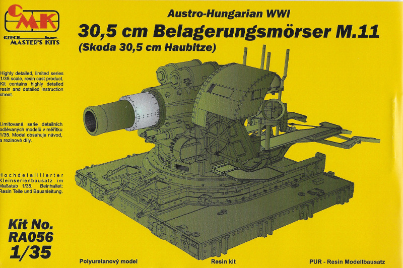 CMK - 30,5 cm Belagerungsmörser M.11