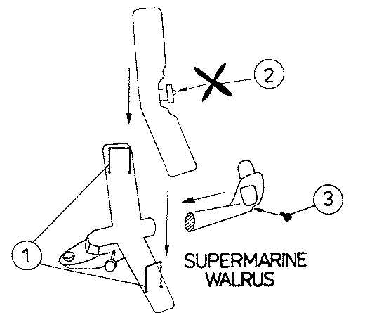 NNT Modell+Buch - Supermarine Walrus
