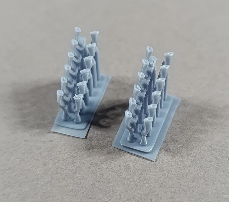 Mosquito Exhausts (PR and Bombers with two stage Merlins)