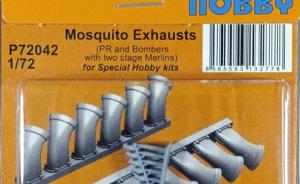 Kit-Ecke: Mosquito Exhausts (PR and Bombers with two stage Merlins)