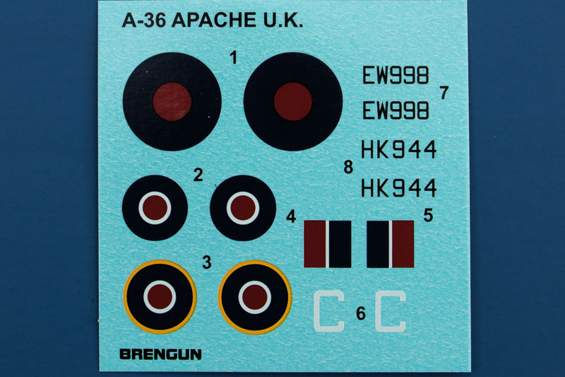 Brengun - A-36 Apache RAF Markings