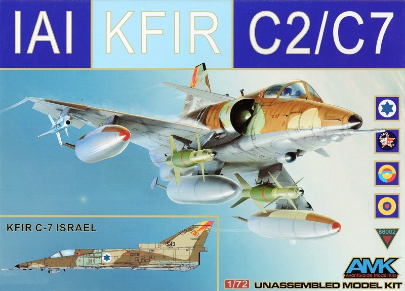 Avantgarde Model Kits - IAI Kfir C2/C7