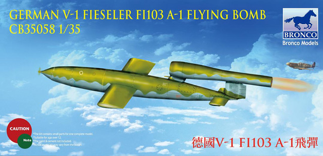 Bronco Models - German V-1 Fieseler FI103 A-1 Flying Bomb
