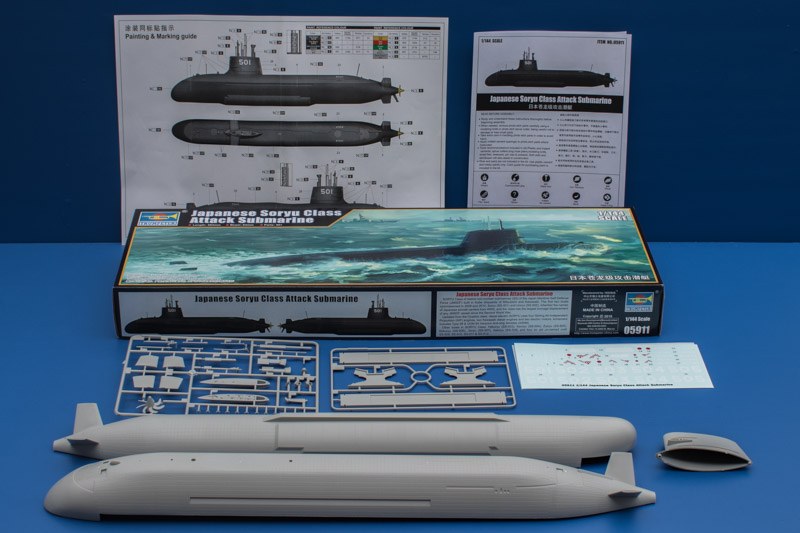 Trumpeter - Japanese Soryu Class Attack Submarine