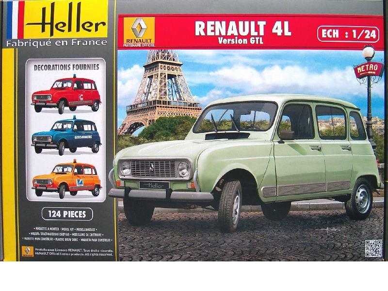 Heller - Renault 4L  Version GTL