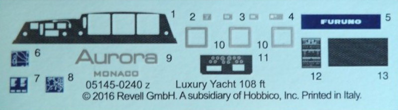 Revell - Luxury Yacht 108ft