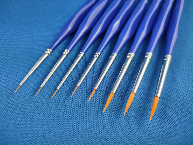 Mit den Sets lassen sich eine Vielzahl von Detail bemalen.