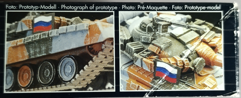 Revell - T-80BV Explosive reactive armour