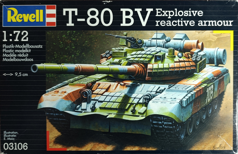 Revell - T-80BV Explosive reactive armour