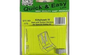 Kit-Ecke: Kittyhawk IV Seat with Sutton Harness