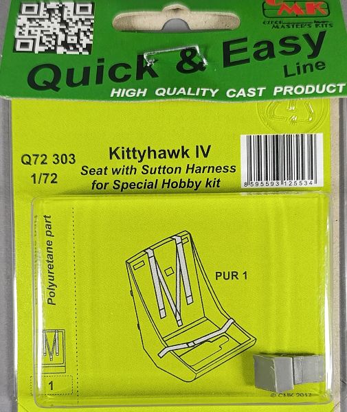 CMK - Kittyhawk IV Seat with Sutton Harness