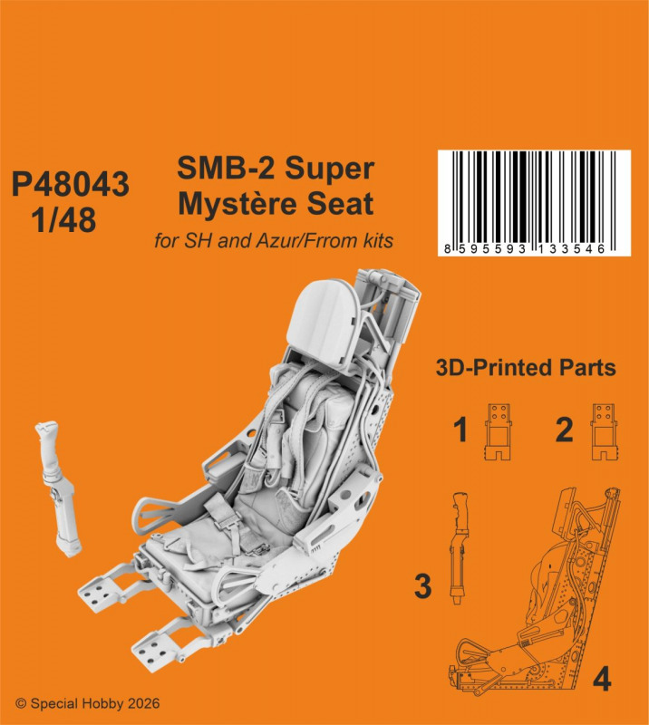 Special Hobby - SMB-2 Super Mystère Seat