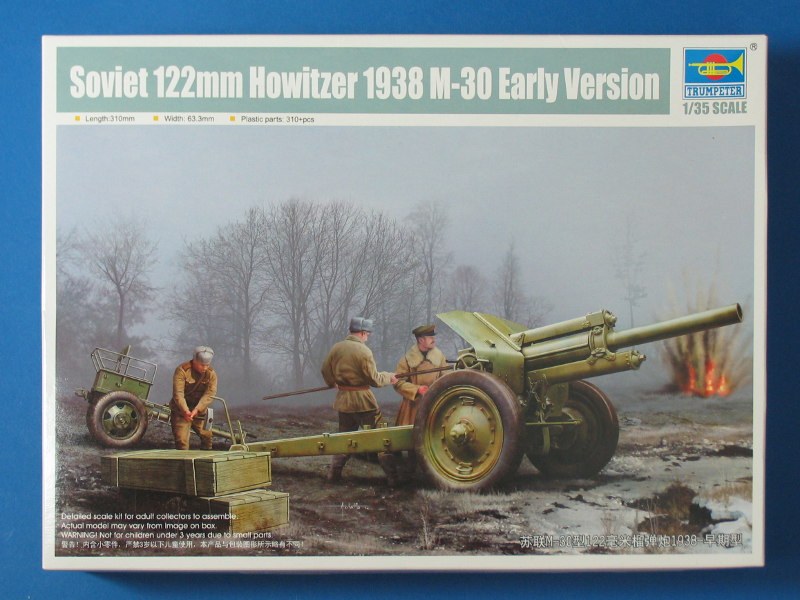 Trumpeter - Soviet 122mm Howitzer 1938 M-30 Early Version