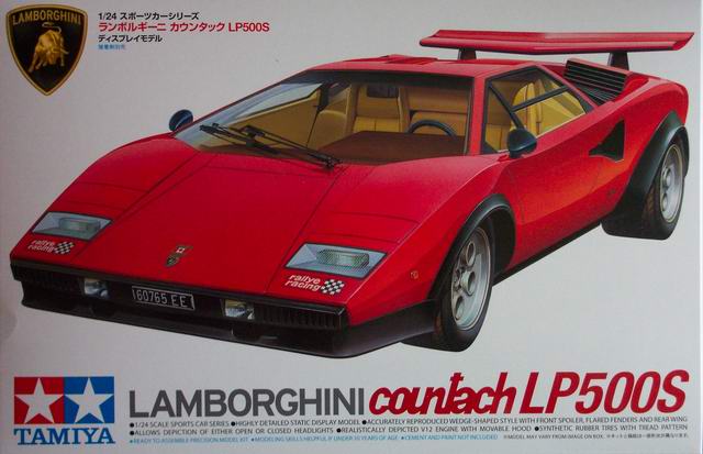 Tamiya - Lamborghini countach LP500S