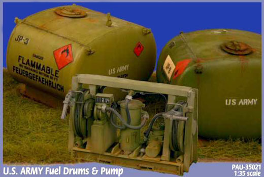 Pro Art Models - U.S. Army Fuel Drums & Pump