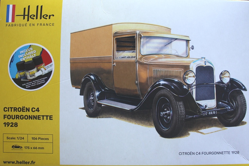 Heller - Citroen C4 Fourgonnette 1928