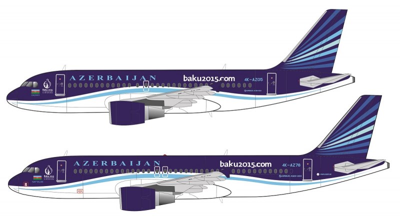 Attach Before Flight - Airbus A319/ A320 Azerbaijan Airlines