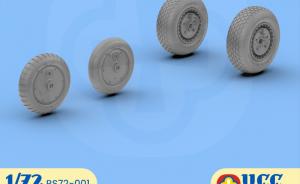 Kit-Ecke: Messerschmitt Me 262 Schwalbe Wheel Set