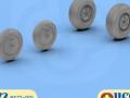 Messerschmitt Me 262 Schwalbe Wheel Set von UCC CraftLab