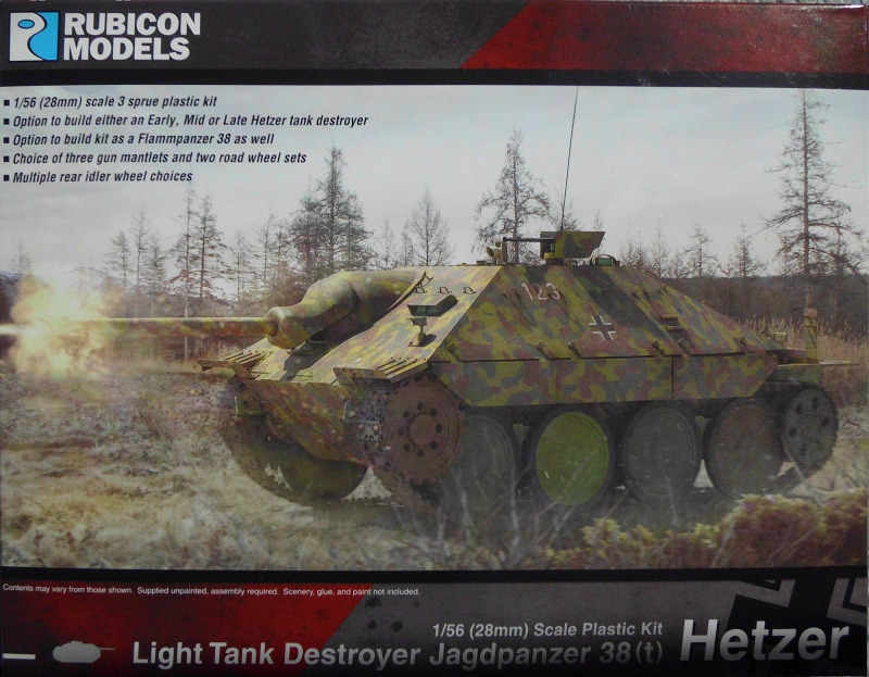 Rubicon Models - Light Tank Destroyer Jagdpanzer 38(t) Hetzer