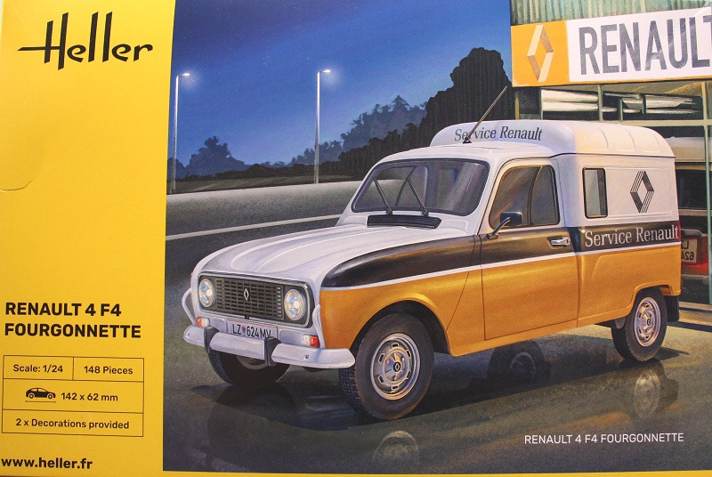 Heller - Renault 4 F4 Fourgonnette