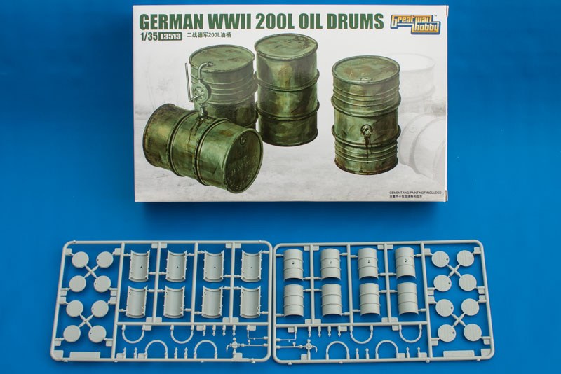 Great Wall Hobby - German WWII 200L Oil Drums