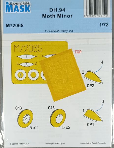 Special Mask - DH.94 Moth Minor MASK