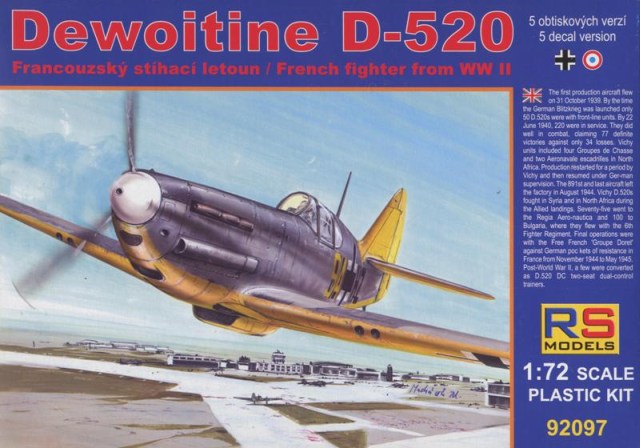 RS Models - Dewoitine D-520