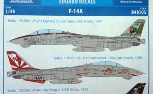 Bausatz: Eduard Decals F-14A
