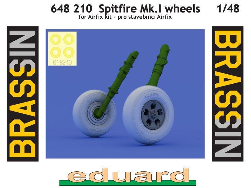 Eduard Brassin - Spitfire Mk.I wheels