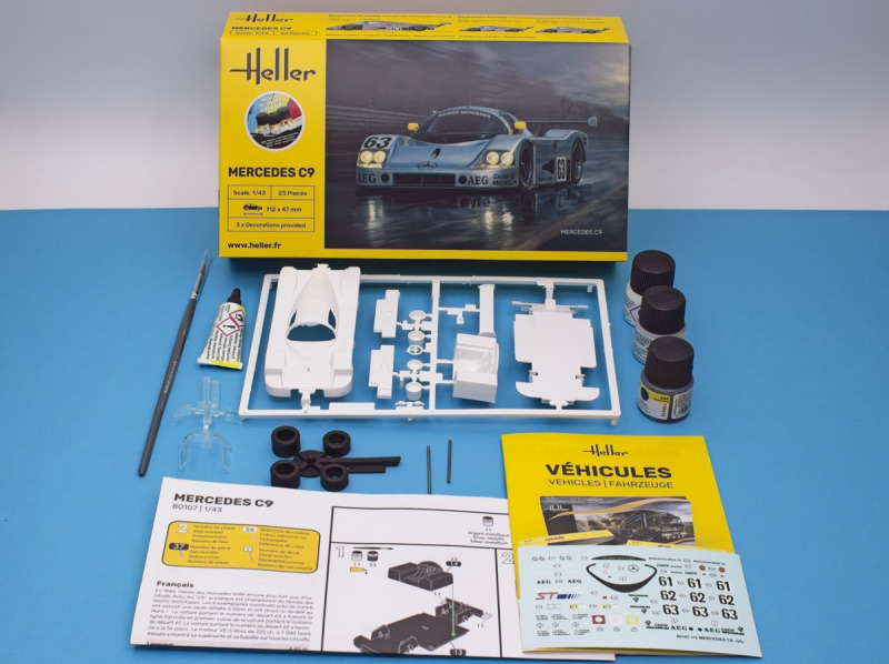 Heller - Mercedes C9