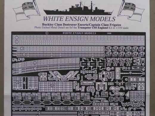 White Ensign Models - Buckley Class DE / Captain Class