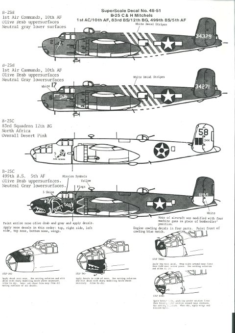 Superscale International - B-25 C/H Mitchells