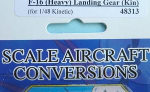 Bausatz: F-16 (Heavy) Landing Gear (Kin)