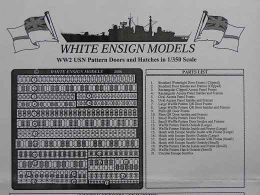 White Ensign Models - USN Doors and Hatches