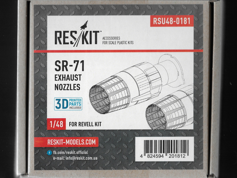ResKit - SR-71 Exhaust Nozzles