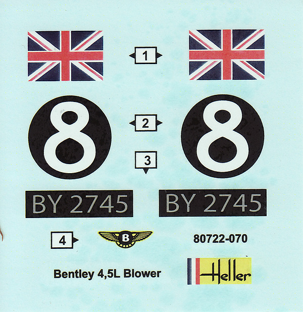 Heller - Bentley 4,5 L Blower