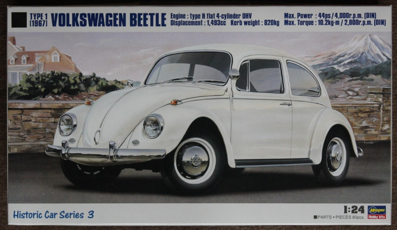 Hasegawa - VW Käfer Typ 1, 1967