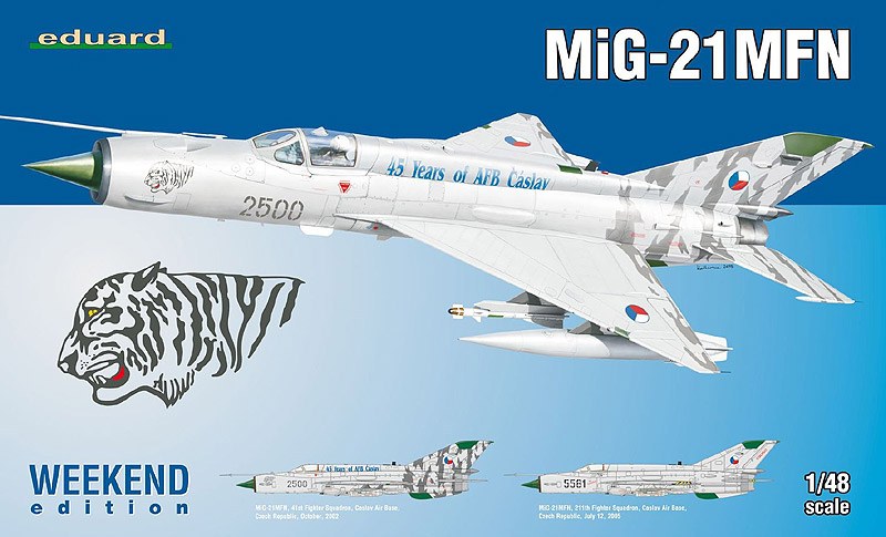 Eduard Bausätze - MiG-21MFN