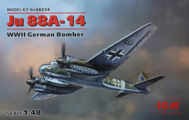 ICM - Ju 88A-14 WWII German Bomber